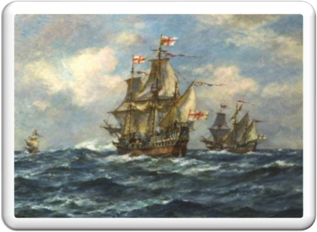 Zad. 9 — reprodukcja obrazu: żaglowce na morzu (MUSEUM SHIPS)